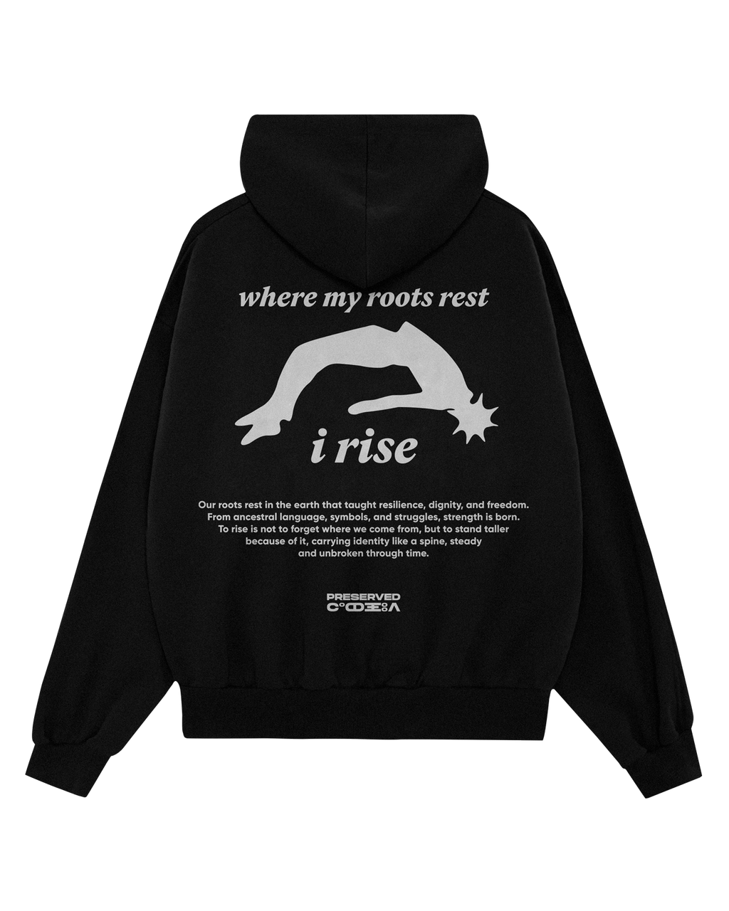 Rise Hoodie Black